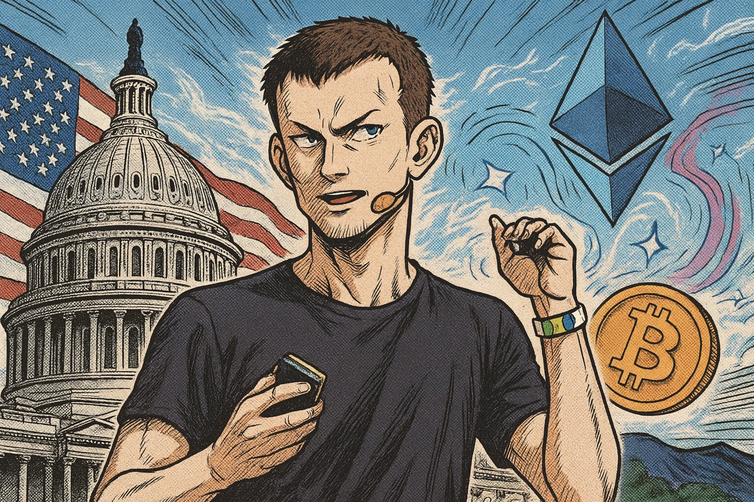 ブテリン氏、ビットコインは2028年に解読されると警告：米国選挙前にイーサリアムは4年以内に量子防御をアップグレードする必要がある